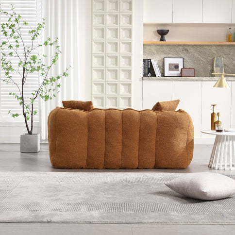 Cozy Beanbag Chair With High Resilience Foam Core For 2