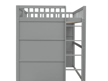 Elegant House Loft Bed With Ladder