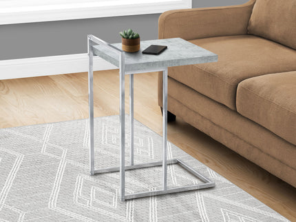 Accent Table, C - Shaped, Contemporary & Modern