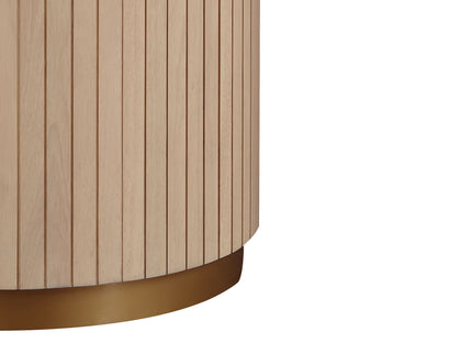 Caspian - Wide Dining Table - Oak Finish