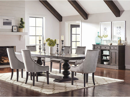 Rexford - Upholstered Dining Side Chair (Set of 2) - Gray