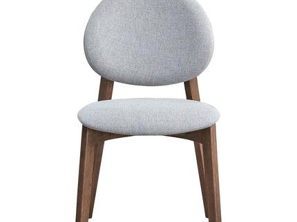 Hadasa - 5 Pieces Dining Room Set - Light Gray / Walnut