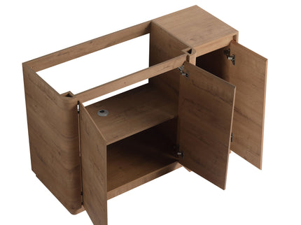 Freestanding Bathroom Vanity With Sink, 1 Small Storage Cabinet, Soft Close Door