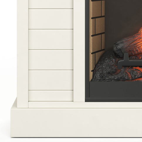48" Fireplace With Mantel