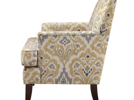 Colton - Track Arm Club Chair With Nailhead Trim