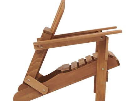 Oversize Outdoor Folding Adirondack Chair, Patio Chair For Garden