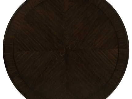 Fulton - 5 Piece Dining Table Set With Upholstered Chairs - Dark Brown