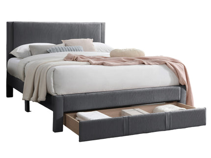 Contemporary Bed & Storage Drawer