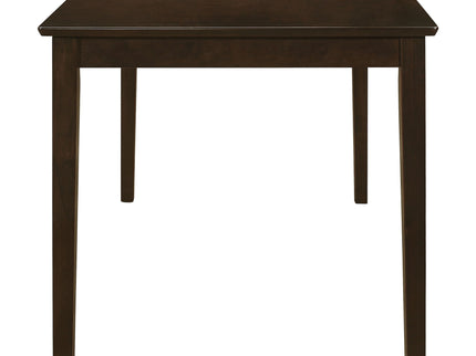 Arvin - 5 Piece Dining Set With Rectangular Table And Bench With Seats - Cappuccino