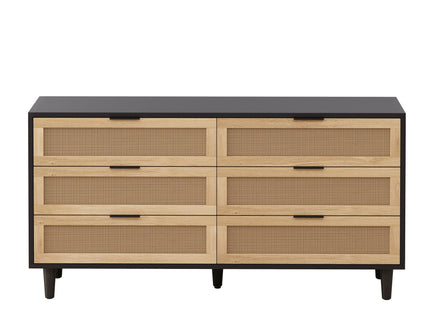 6 Drawer Storage Modern Cabinet For Bedroom