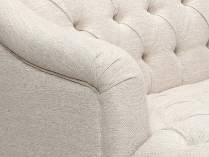 Comfy 3 Seat Sofa With Wooden Legs, For Living Room And Study