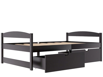 Platform Bed With 2 Drawers