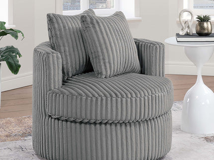Swivel Upholstered Accent Chair For Living Room