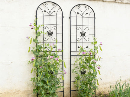 Garden Metal Trellis Rustproof Trellis For Climbing Plants Outdoor Flower Support