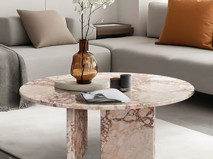 Luxury Coffee Table With Unique Veining, Unique Stone Design
