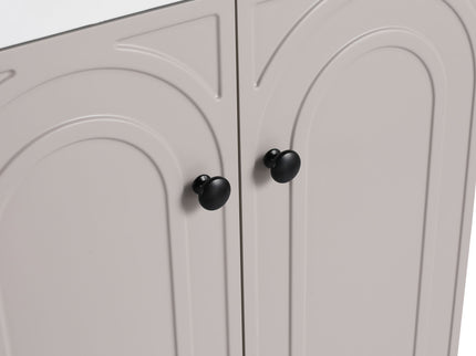 Modern Freestanding Bathroom Vanity With Soft Close Cabinet Doors