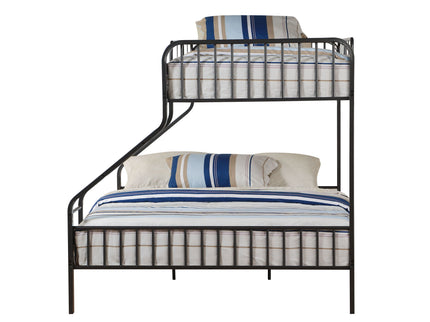 Caius - Twin Long Queen Bunk Bed - Gun