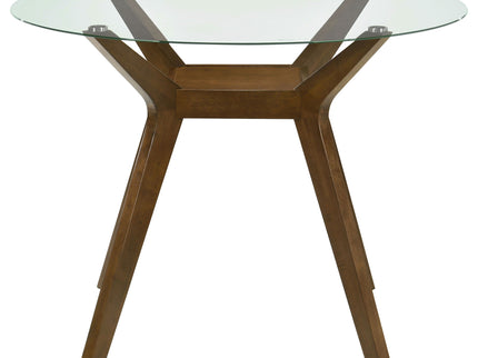 Flynn - Round Counter Height Dining Table - Brown