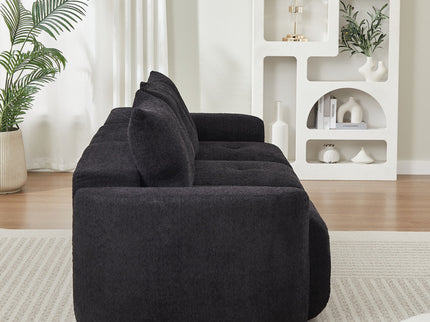 3 Seater With Thickened Armrests Sofa For Living Room