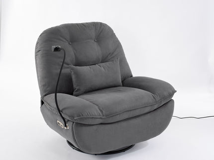 Power Recliner Swivel Glider USB Charger With tooth Music Player, Sleep, Working, Game And Leisure