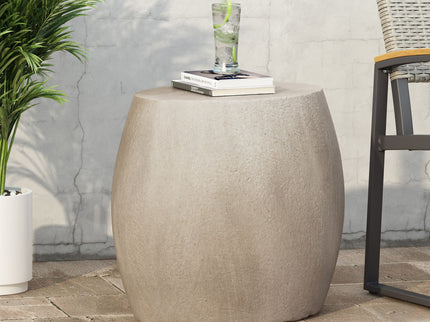 Outdoor Oval Shaped Side Table