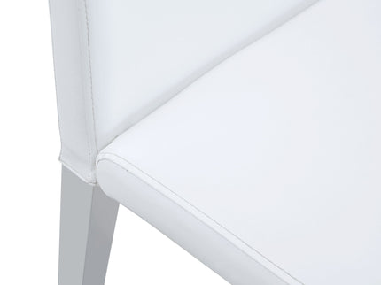 Elegant Upholstered Chairs & Metal Legs