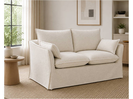 Shane - Loveseat With 2 Pillows - Beige