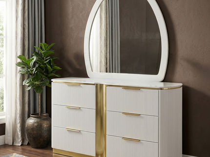 Giovanni - Dresser Mirror (Dresser Not Included) - White