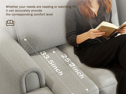 4 Seater Modern Couch With Seats Storage