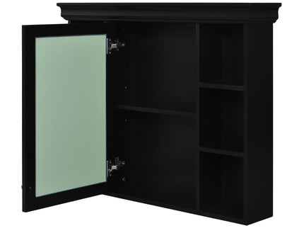 Bathroom Vanity With Medicine Cabinet, Storage Cabinet With 4 Drawers, Adjustable Shelf Mirror