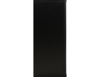 Fluted Console Table With 3 Drawers, Long Sofa Table Behind Couch For Living Room - Black