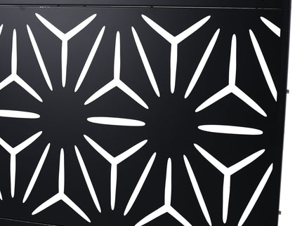 Outdoor & Indoor Metal Privacy Screen, Freestanding Decorative Panels