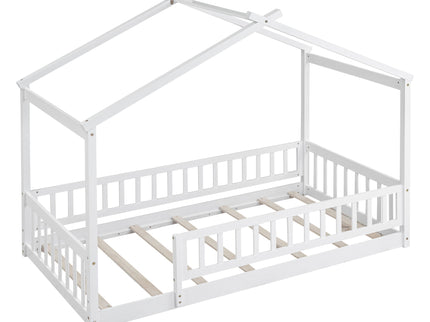 Bed House Bed Frame With Fence