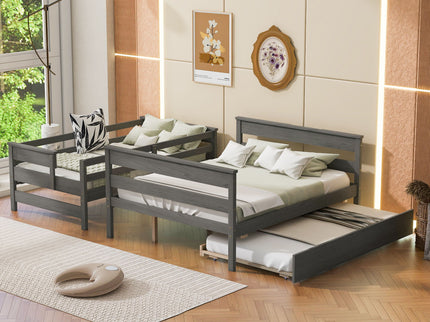 Detachable Design Bunk Bed With Ladder