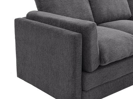 3 Seater Sofa With Dual Layer Seat Cushions