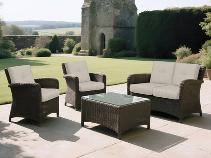 High Back Patio Chair Cushions For Garden (Set of 2)