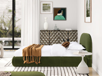 Archie Puffy Grounded - Upholstered Platform Bed