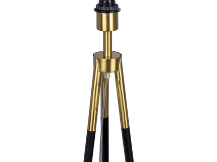 Sway - Floor Lamp With On / Off Switch Triple Legs Shade - Black / Gold / White