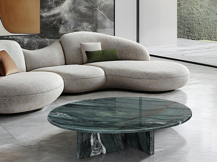Luxury Coffee Table With Unique Veining, Unique Stone Design