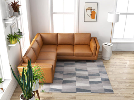 Erman - Corner Sofa - Tan