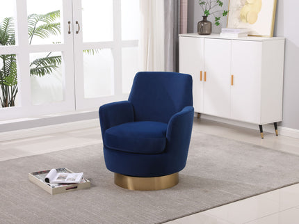 Teddy Swivel Barrel Chair, Swivel Accent Chairs Armchair For Living Room