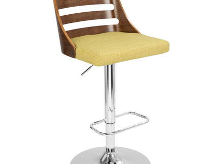 Trevi - Mid Century Modern Adjustable Barstool With Swivel