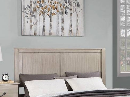 Bed With 2 Panel Headboard