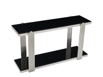 Console Table With Double Tier Storage