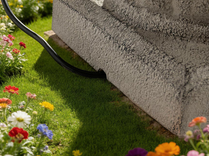 3 Tier Outdoor Garden Fountain With LED Lights - Gray