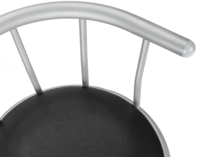 Swivel Stool Bar Height, Stylish Design Contemporary & Modern (Set of 2)