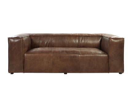 Brancaster - Grain Leather Sofa - Brown