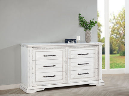 6 Drawer Bedroom Dresser Cabinet - Vintage
