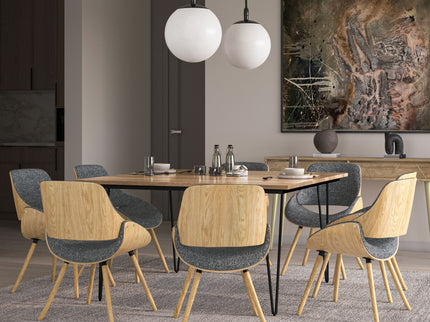 Malden - Bentwood Dining Chair With Wood Back