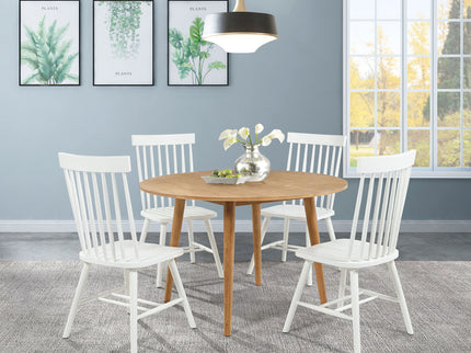 Calloway - Round Dining Table - Brown